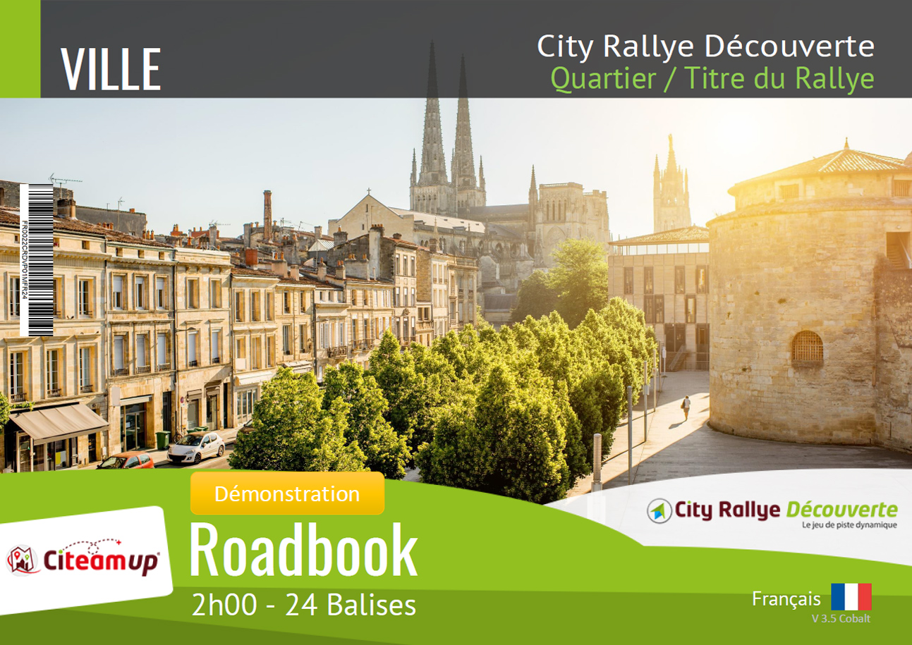Roadbook  - City Rallye Découverte - Citeamup